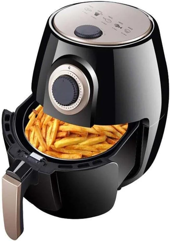 6.5L + 4.5L Dual-Basket Air Fryer – LED Display, Manual Timer & Temperature Control | Oil-Free Cooking with Rapid Air Circulation (AR-1558)